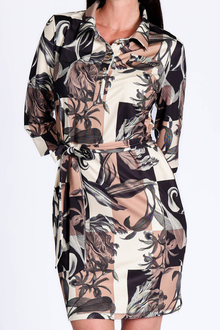 Donna Dress Bronze Etching APPAREL - DRESS JPK 2027