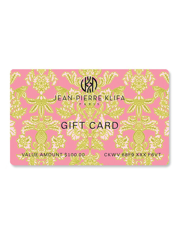 JPK Gift Card gift card jeanpierreklifa.com $100