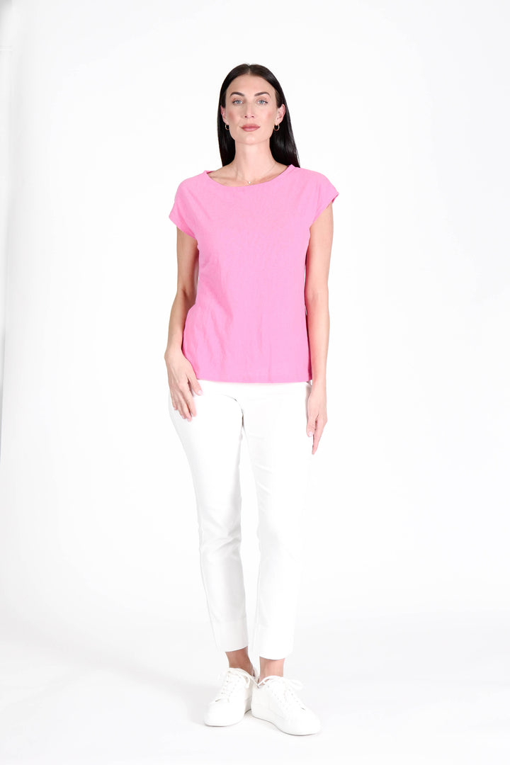 Spring Top Hot Pink APPAREL - TOP - SHIRT JPK 2026