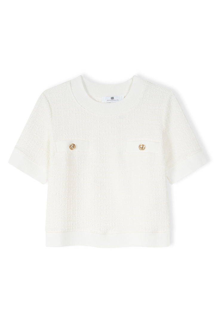 Elegant Top White APPAREL - TOP - SHIRT JPK 2027