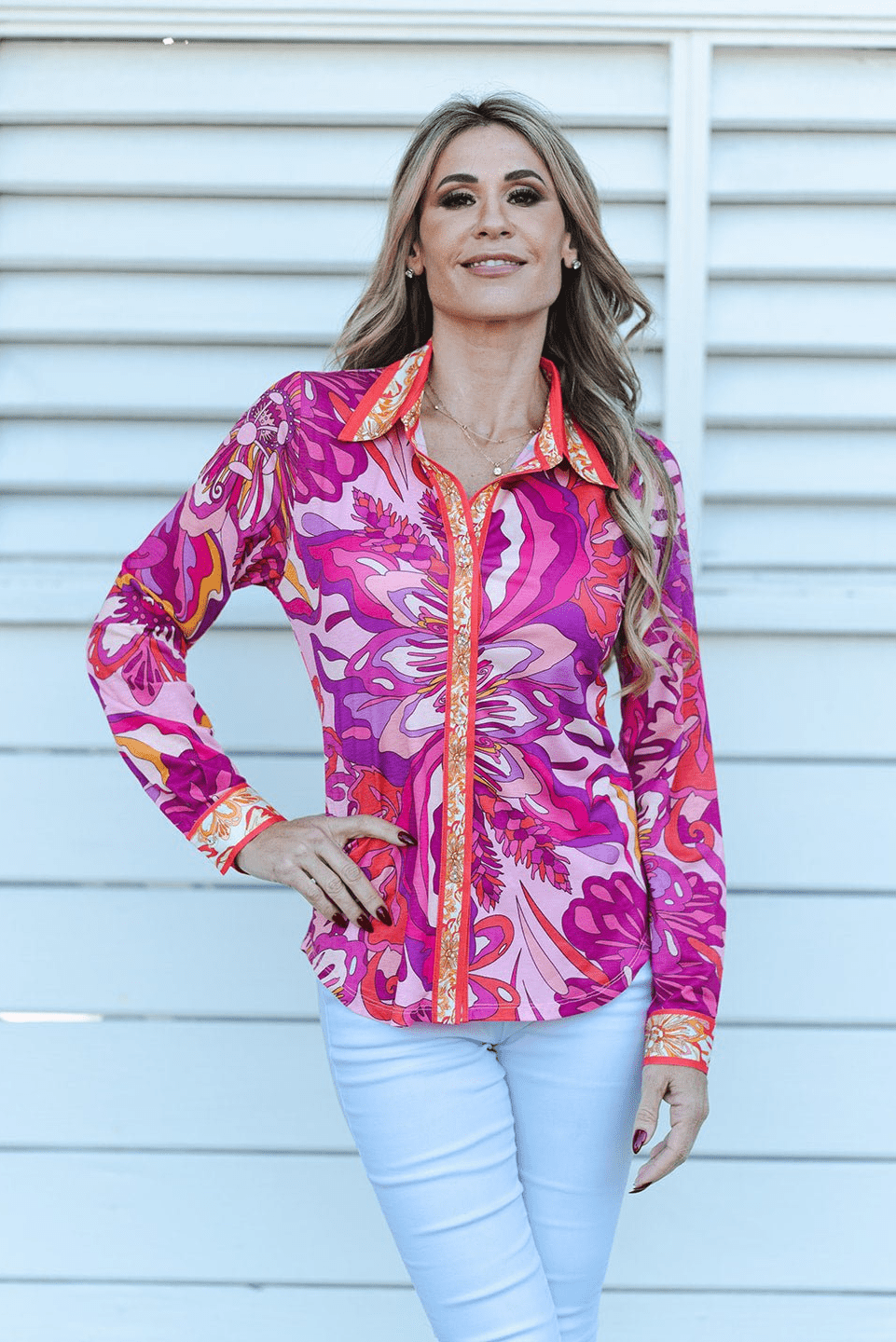 Checkered Shirt Hindu Garden Tops Jean-Pierre Klifa