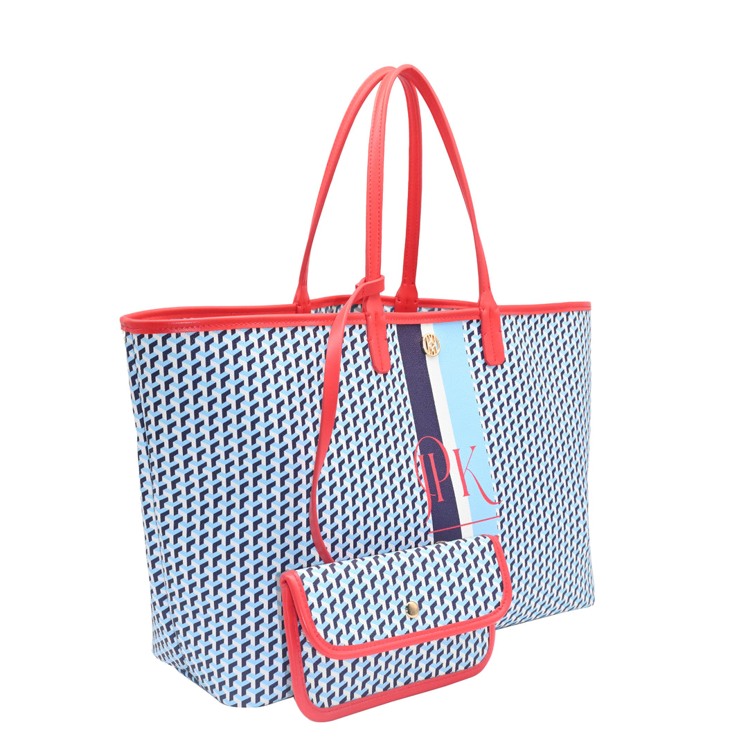 JPK Shopper Jacquard Summer Blue Unclassified JPK 2027