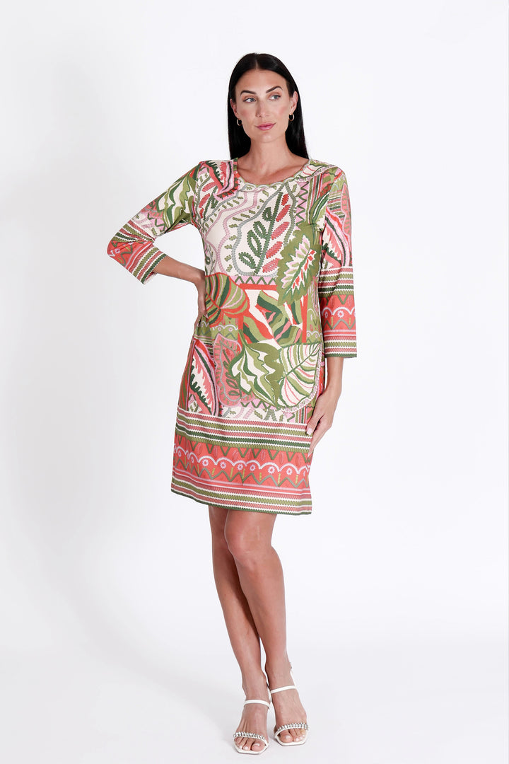 Daphne Dress Fragrant Jungle APPAREL - DRESS jeanpierreklifa.com