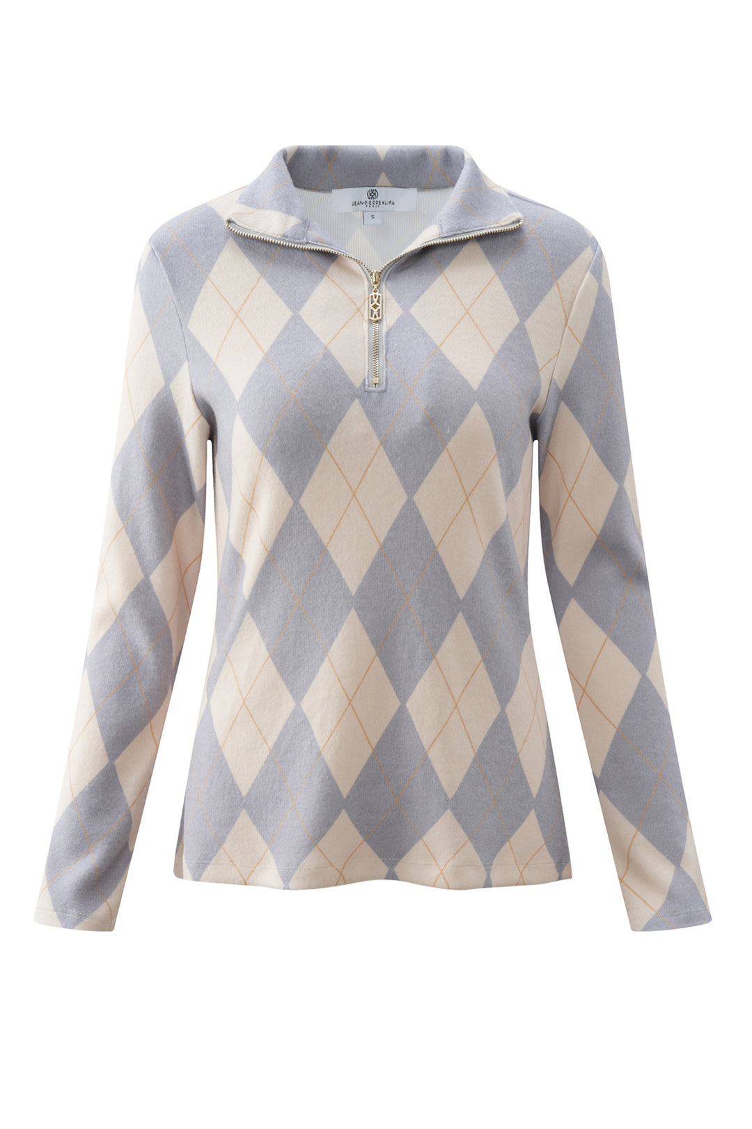 Golf Top Argyle Gray/Camel APPAREL - TOP - SHIRT JPK 2026