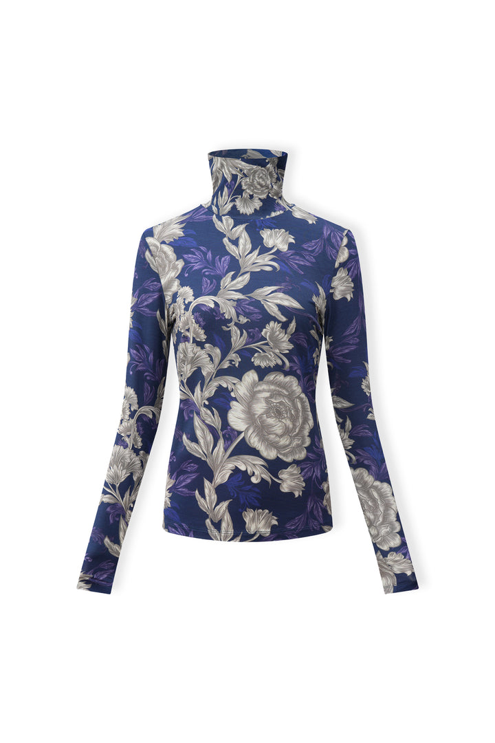 Missy T-Neck Monarch Roses APPAREL - TOP - SHIRT JPK 2027