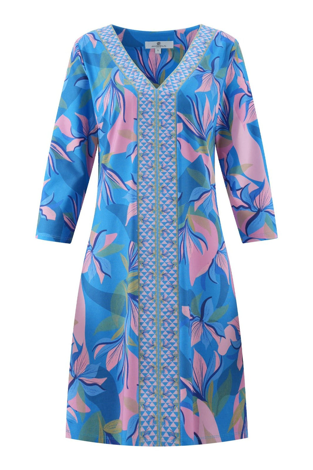 Sand Dollar Dress Flowers in the Blue APPAREL - DRESS JPK 2026