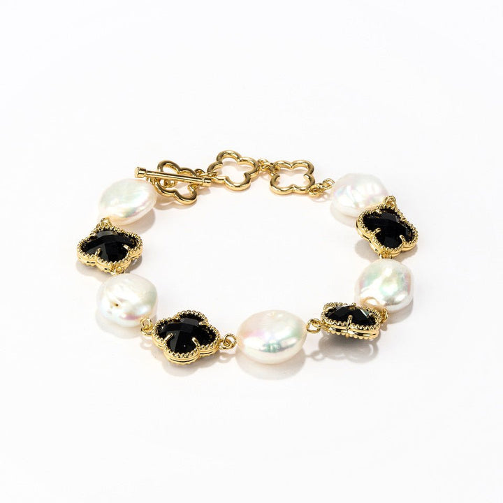 Pearl Bracelet, Black