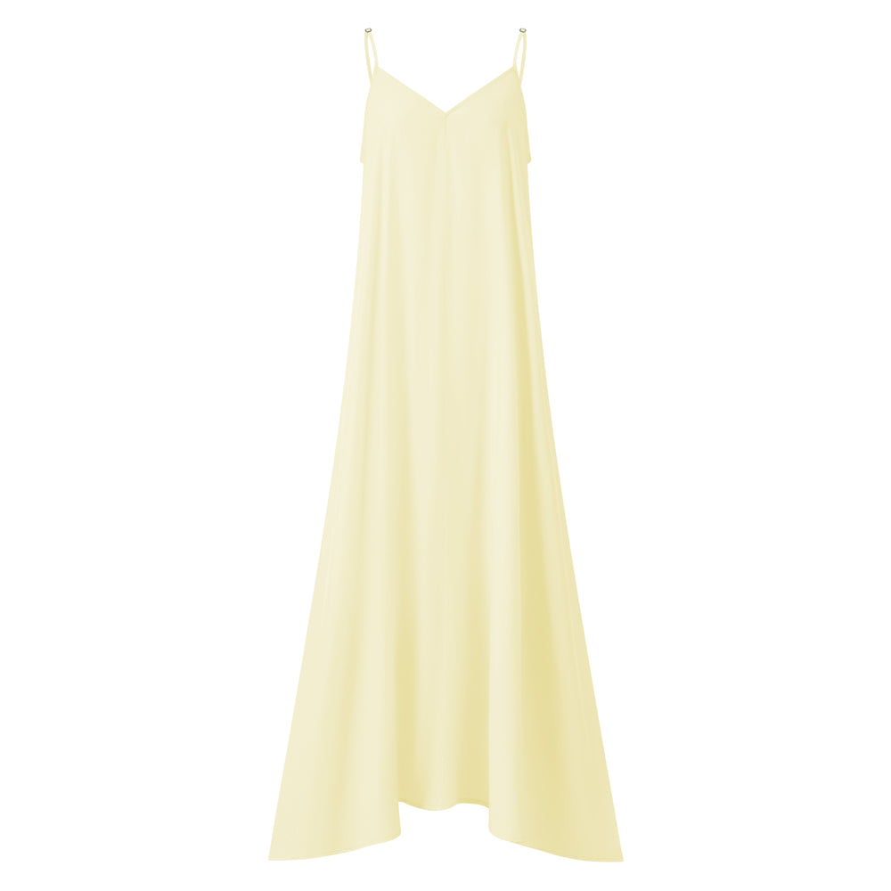South Beach Maxi Dress Ivory APPAREL - DRESS JPK 2026
