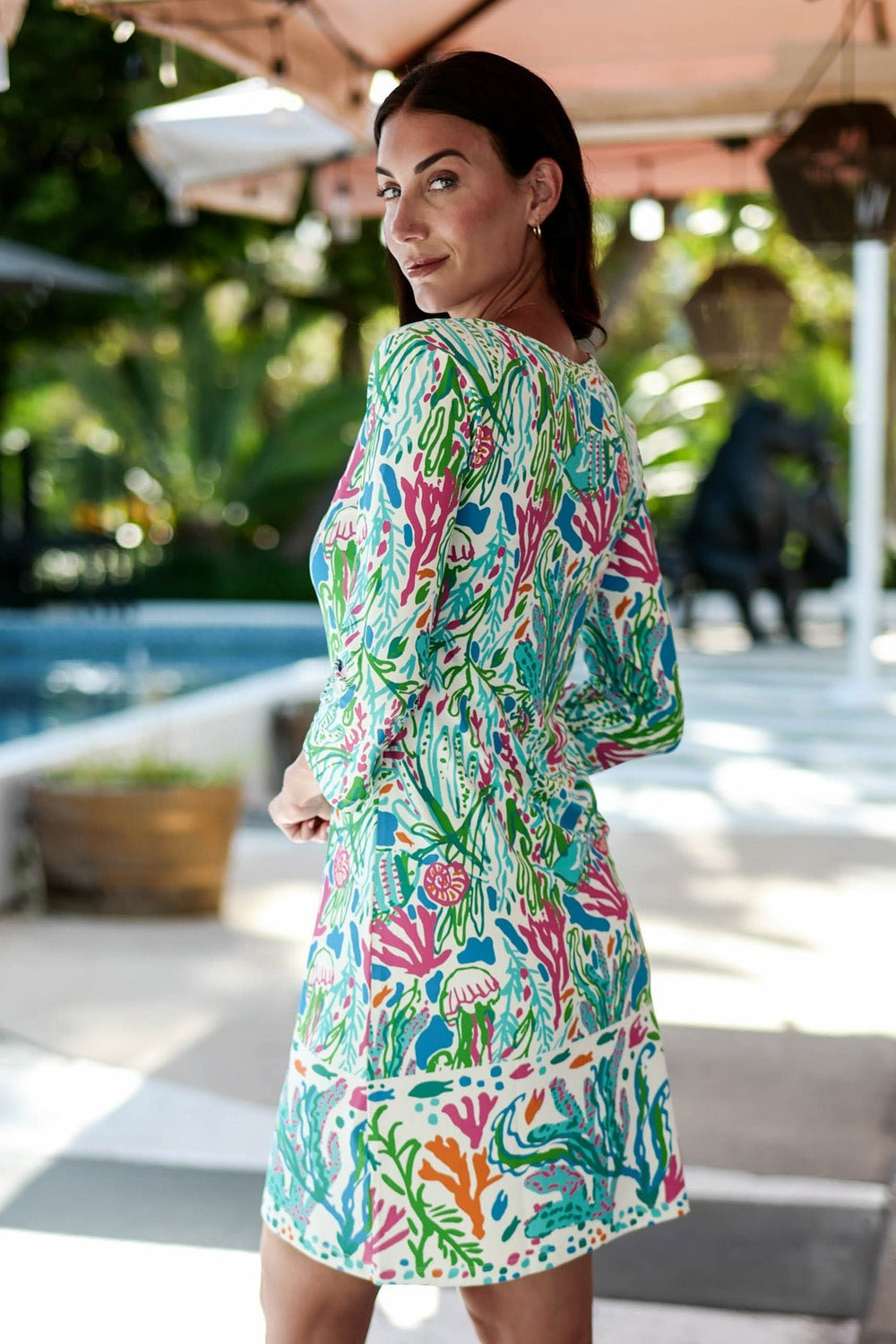 Daphne Dress Reef Dreams Short Dresses jeanpierreklifa.com