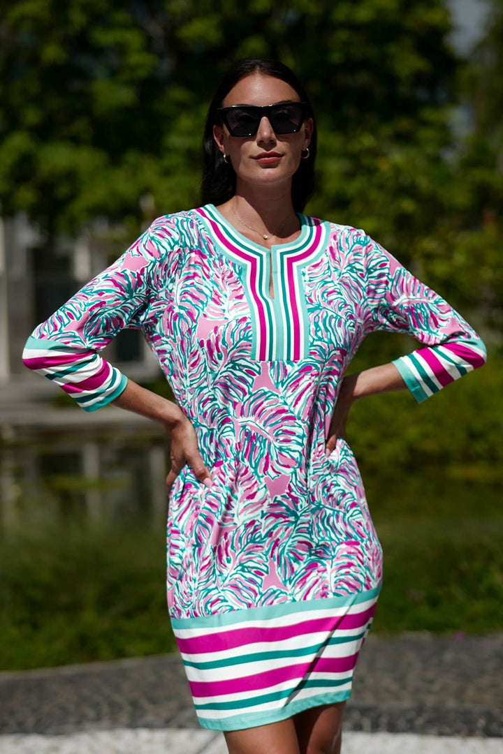 Isabella Dress Pink Garden Short Dresses Jean-Pierre Klifa