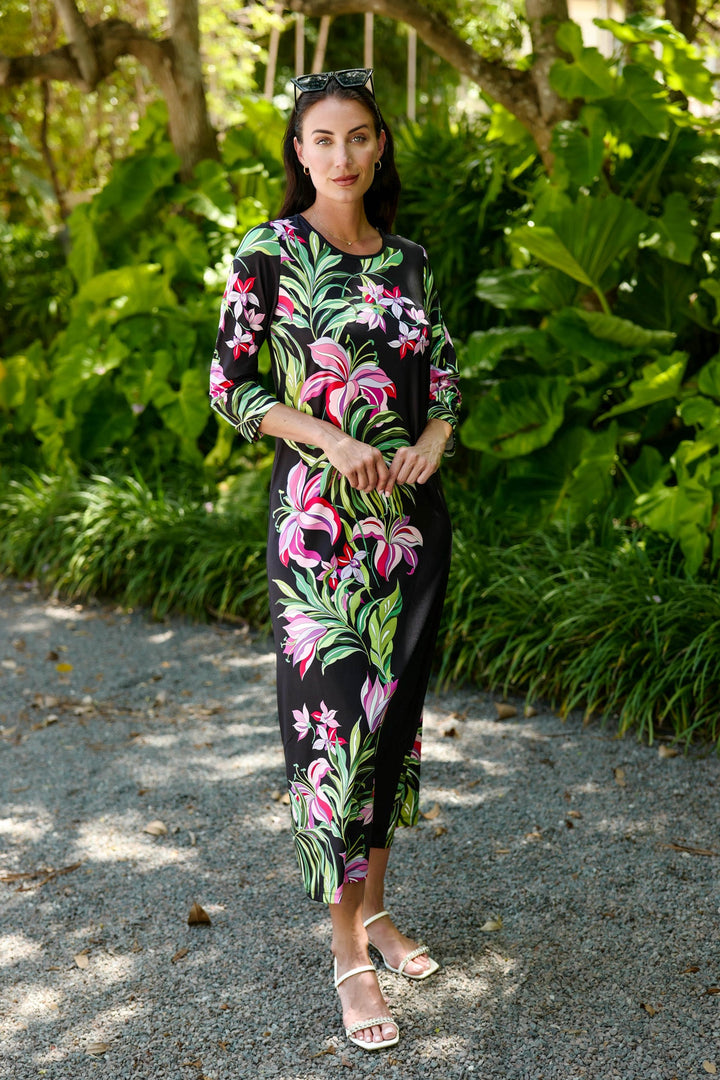 Athena Dress Luscious Orchids APPAREL - DRESS jeanpierreklifa.com