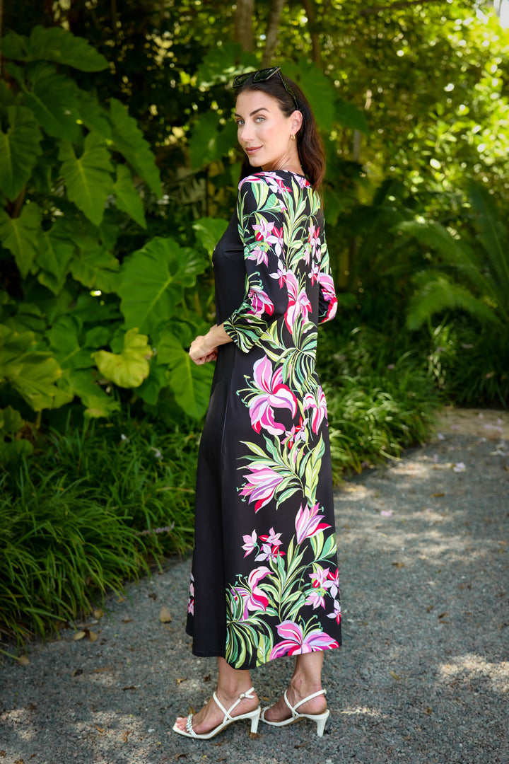 Athena Dress Luscious Orchids APPAREL - DRESS jeanpierreklifa.com