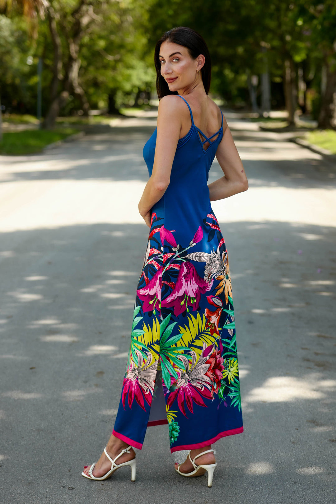 Spaghetti Dress Pacific Island APPAREL - DRESS JPK 2026