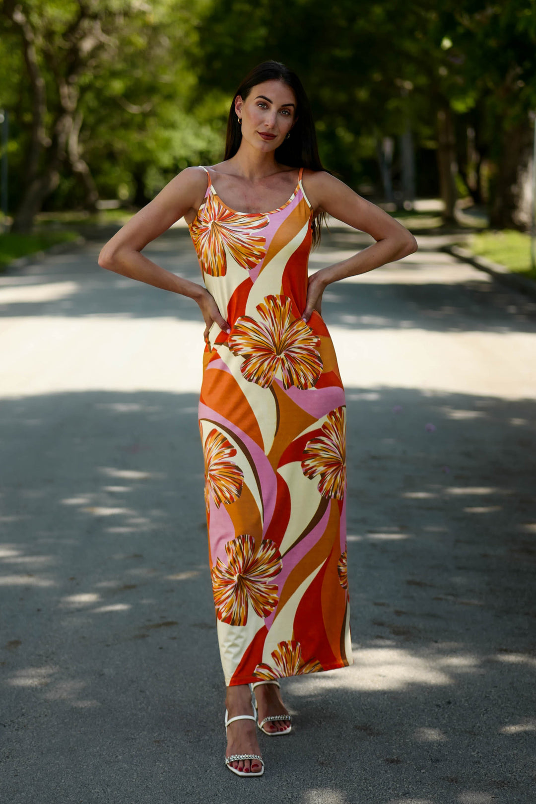 Spaghetti Dress Sun King APPAREL - DRESS JPK 2026