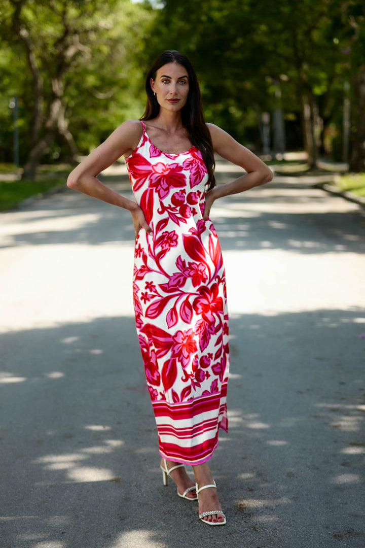 Spaghetti Dress Sangria APPAREL - DRESS JPK 2026