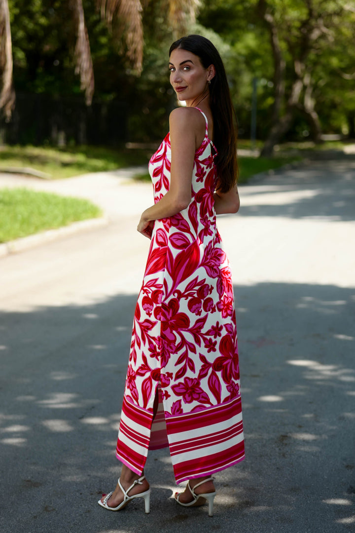 Spaghetti Dress Sangria APPAREL - DRESS JPK 2026
