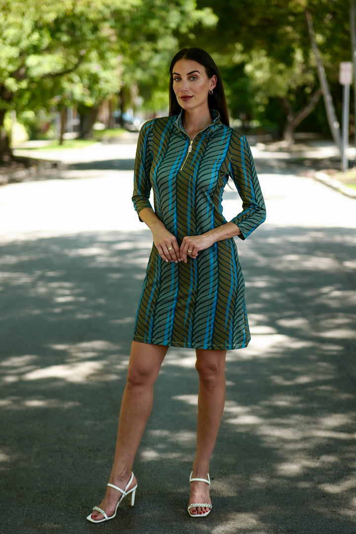 Pebble Beach Dress British Tweed APPAREL - DRESS JPK