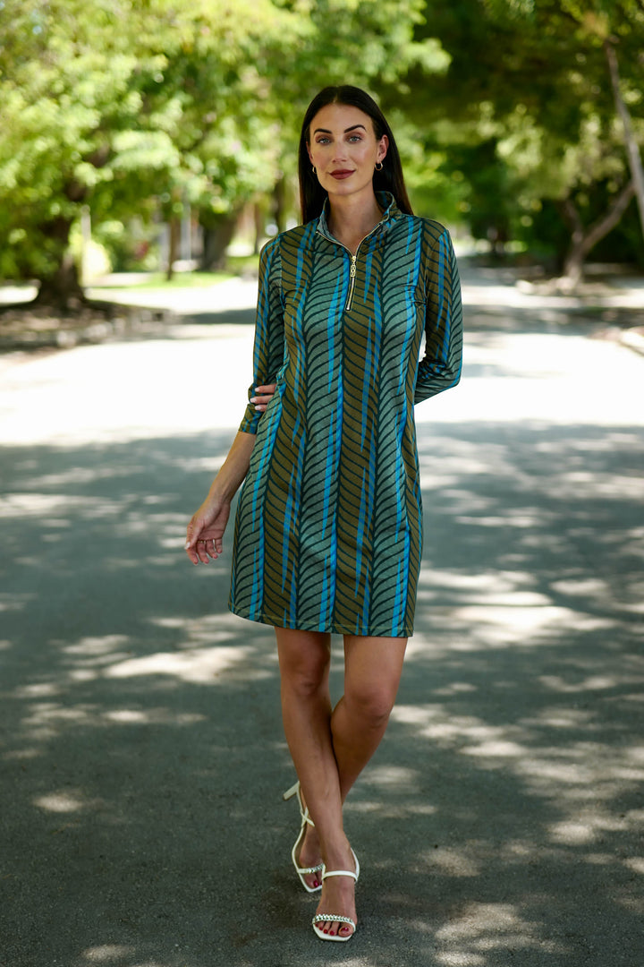 Pebble Beach Dress British Tweed APPAREL - DRESS JPK