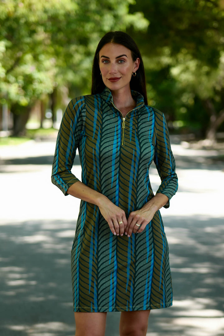 Pebble Beach Dress British Tweed APPAREL - DRESS JPK