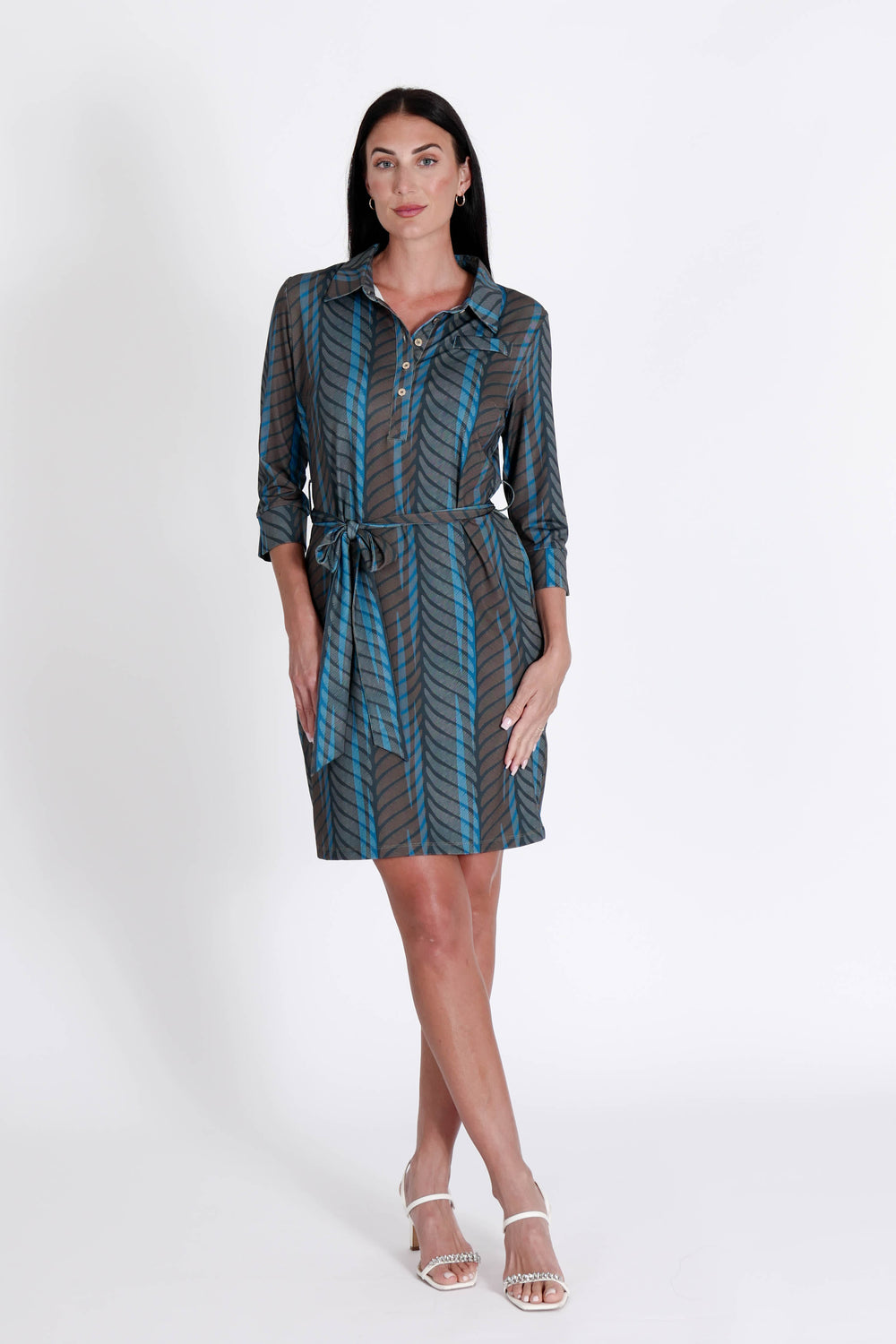 Pebble Beach Dress British Tweed APPAREL - DRESS JPK