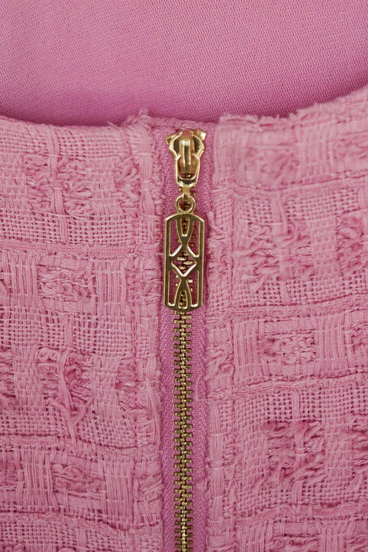 Barrington Dress Pink APPAREL - DRESS jeanpierreklifa.com