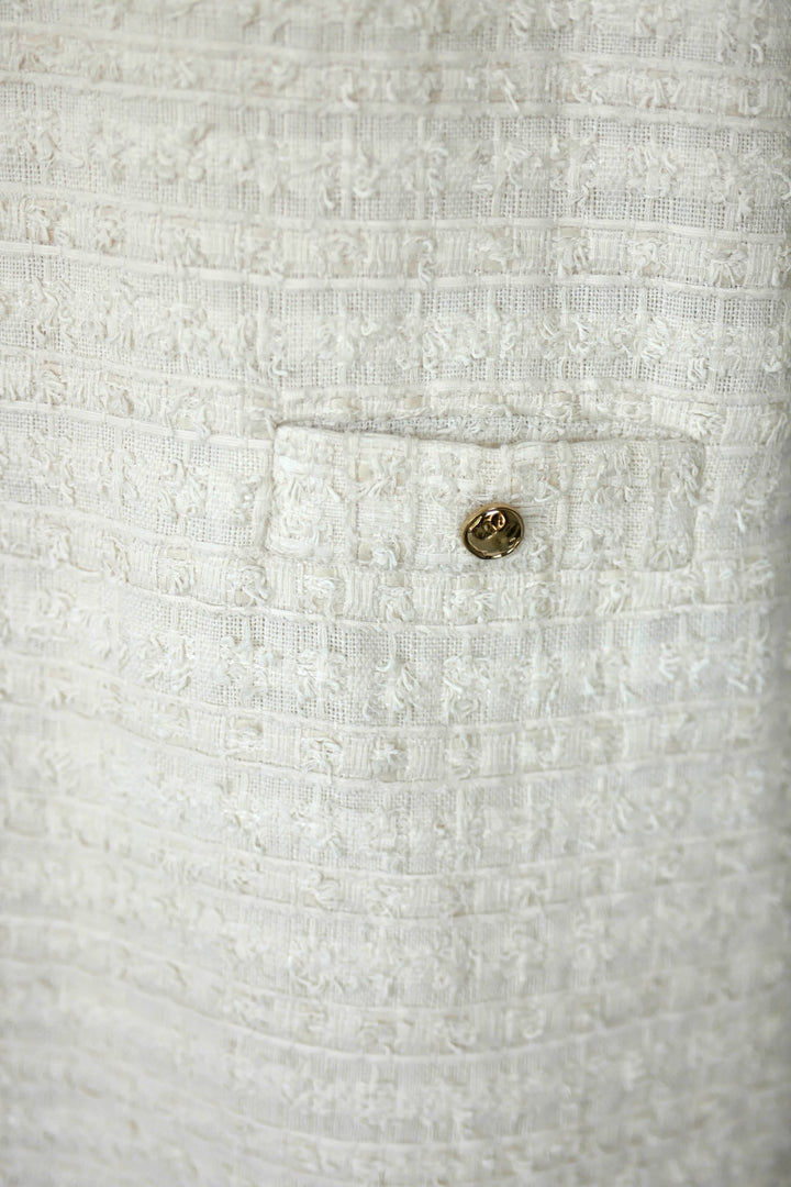 Barrington Dress White APPAREL - DRESS jeanpierreklifa.com