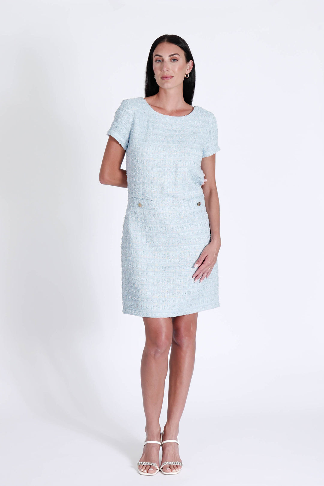 Barrington Dress Sky APPAREL - DRESS jeanpierreklifa.com