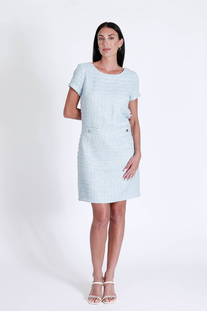 Barrington Dress Sky APPAREL - DRESS jeanpierreklifa.com