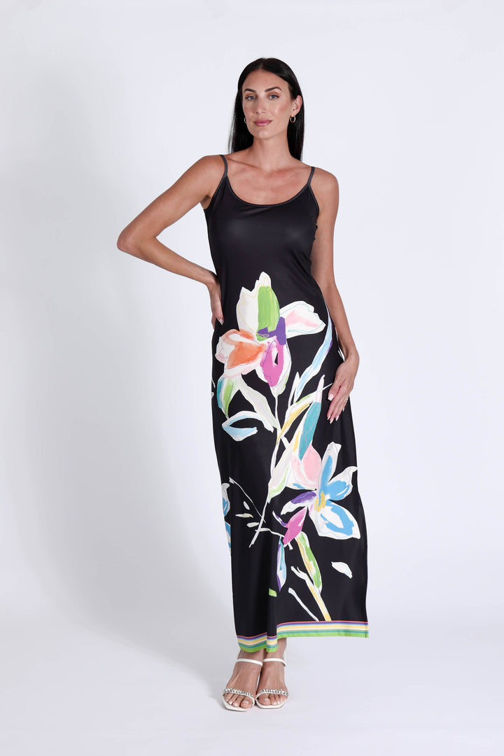 Spaghetti Dress Dali's Flowers APPAREL - DRESS JPK 2026