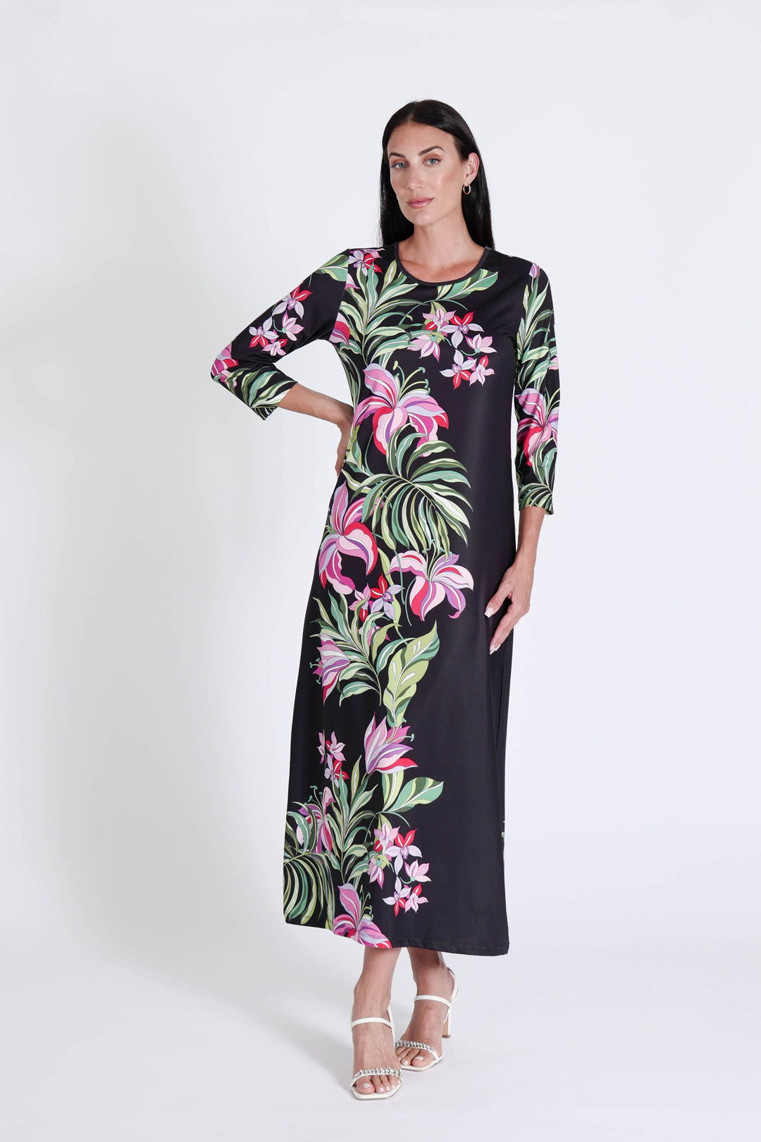 Athena Dress Luscious Orchids APPAREL - DRESS jeanpierreklifa.com