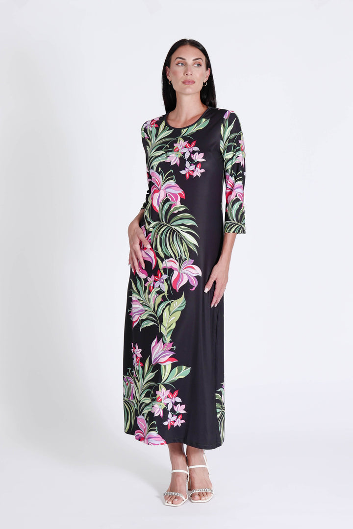 Athena Dress Luscious Orchids APPAREL - DRESS jeanpierreklifa.com