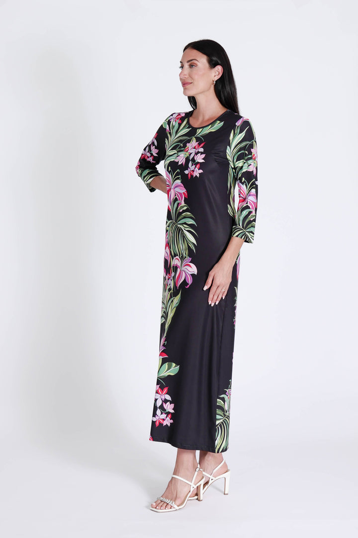 Athena Dress Luscious Orchids APPAREL - DRESS jeanpierreklifa.com