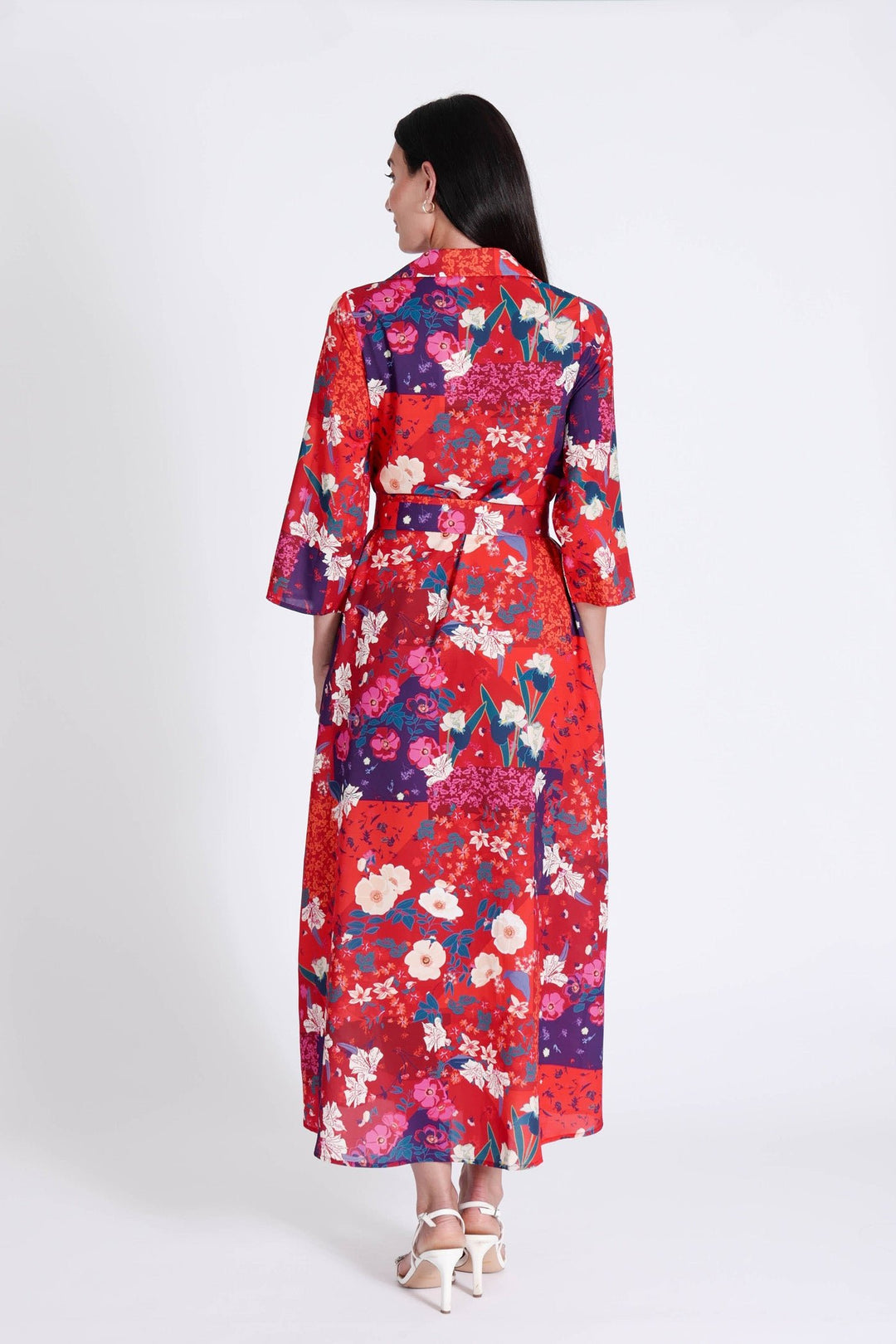 Marrakech Dress Cherry Flowers APPAREL - DRESS jeanpierreklifa.com