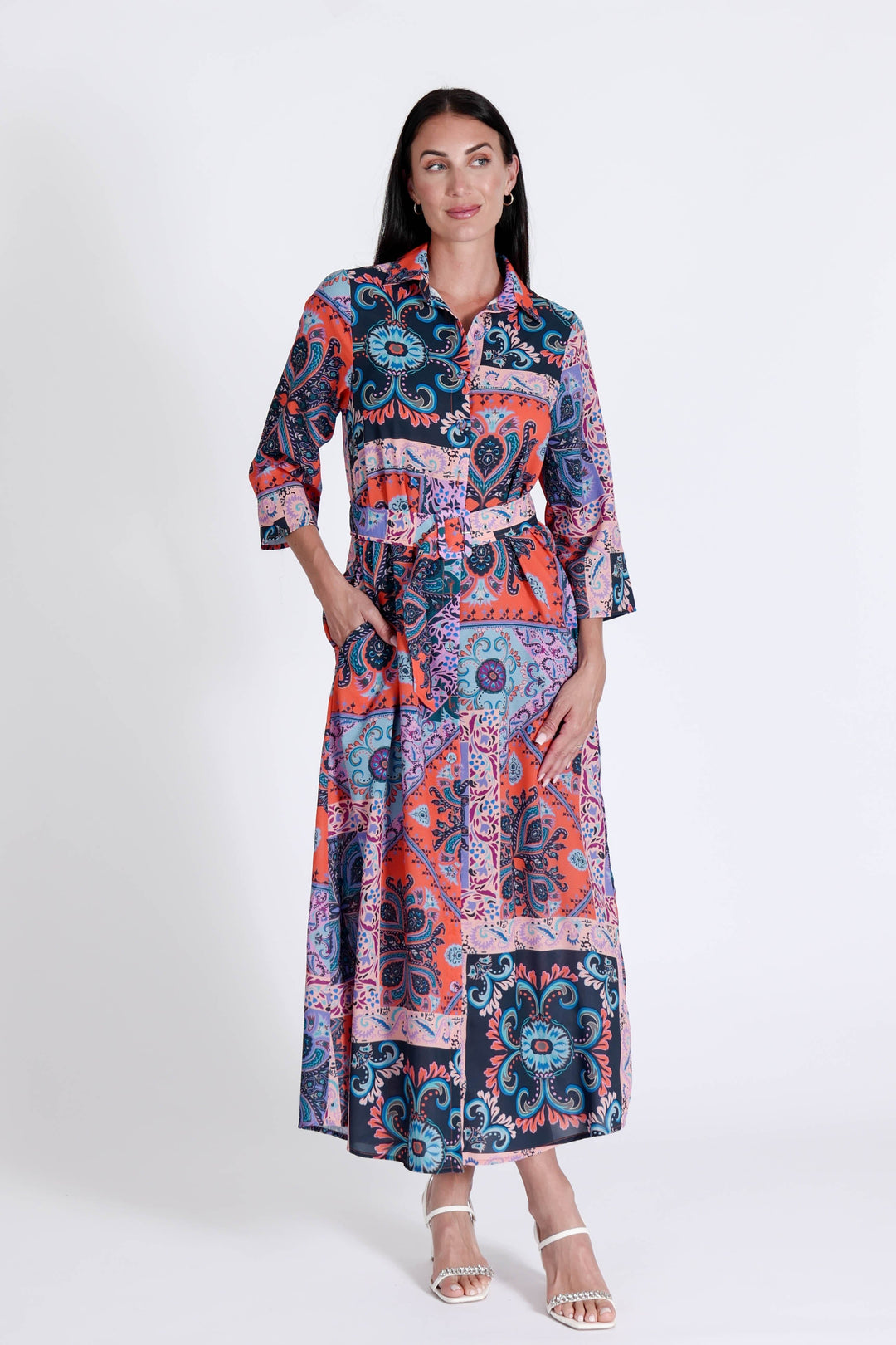 Marrakech Dress Patchwork APPAREL - DRESS jeanpierreklifa.com