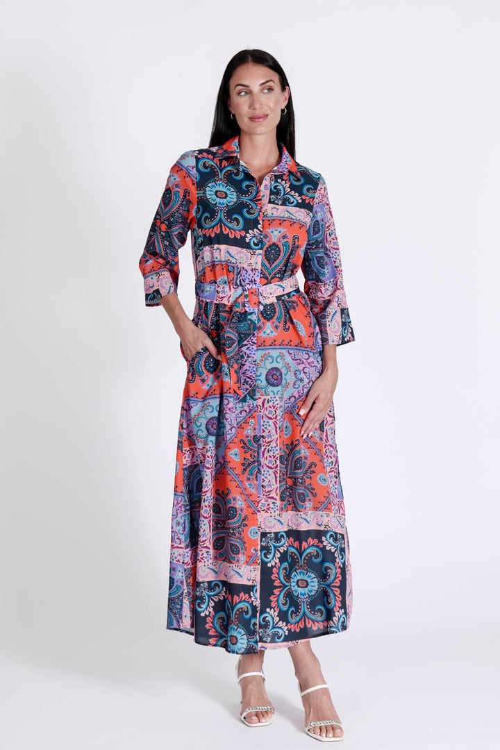 Marrakech Dress Patchwork APPAREL - DRESS jeanpierreklifa.com