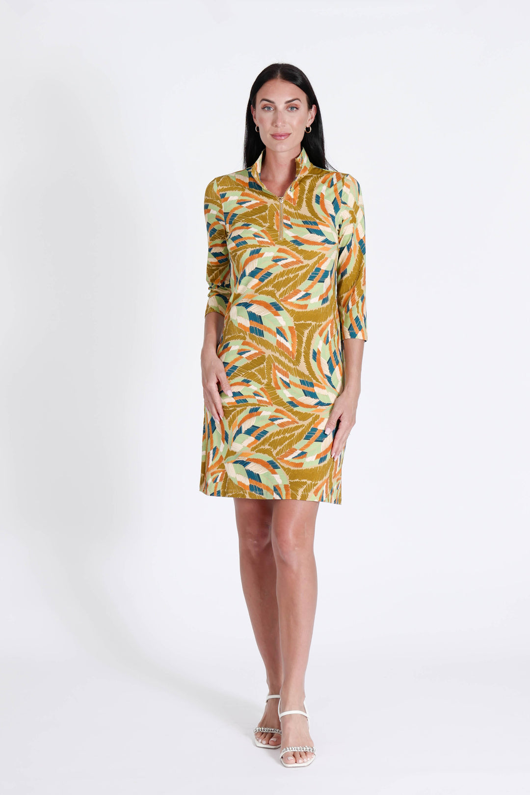 Pebble Beach Dress Autumn Quilt APPAREL - DRESS jeanpierreklifa.com