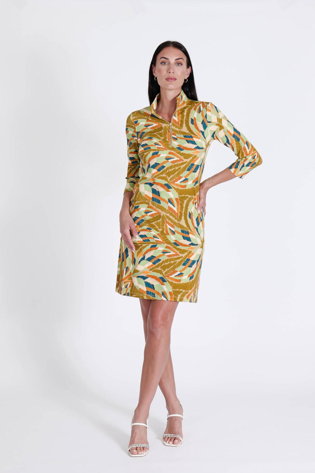 Pebble Beach Dress Autumn Quilt APPAREL - DRESS jeanpierreklifa.com