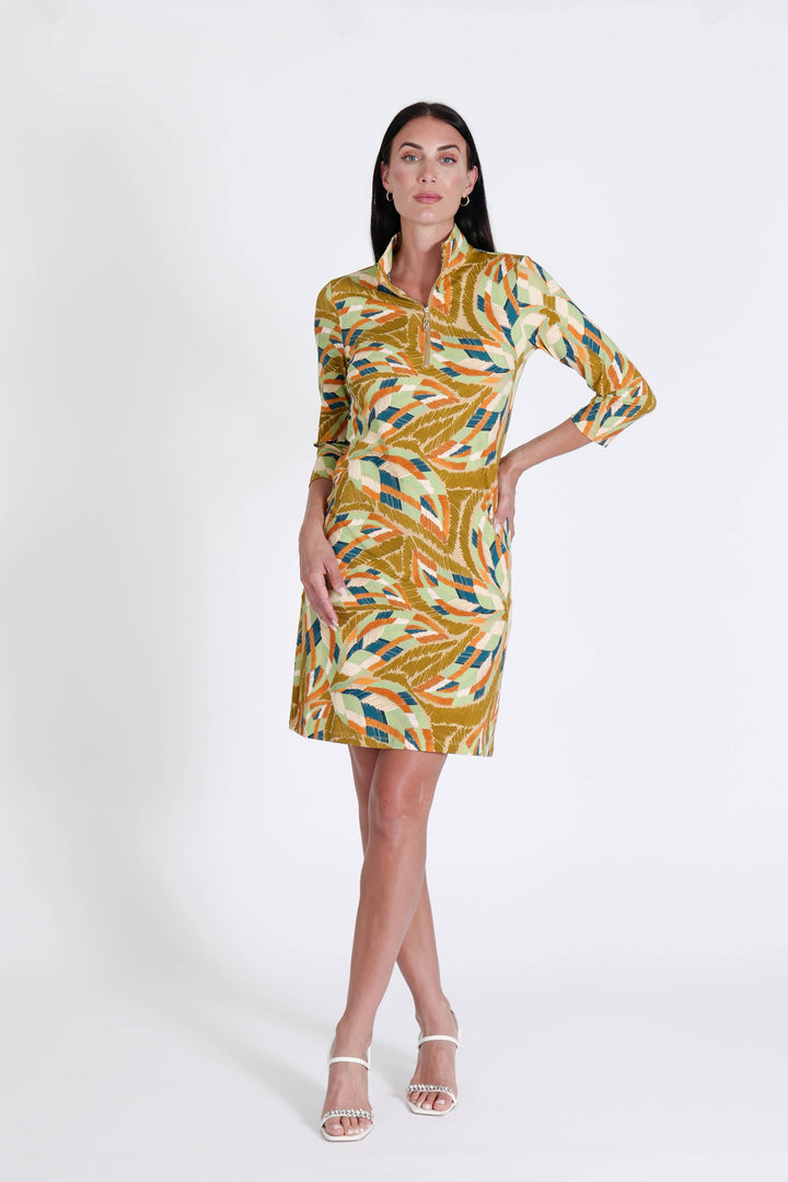 Pebble Beach Dress Autumn Quilt APPAREL - DRESS jeanpierreklifa.com