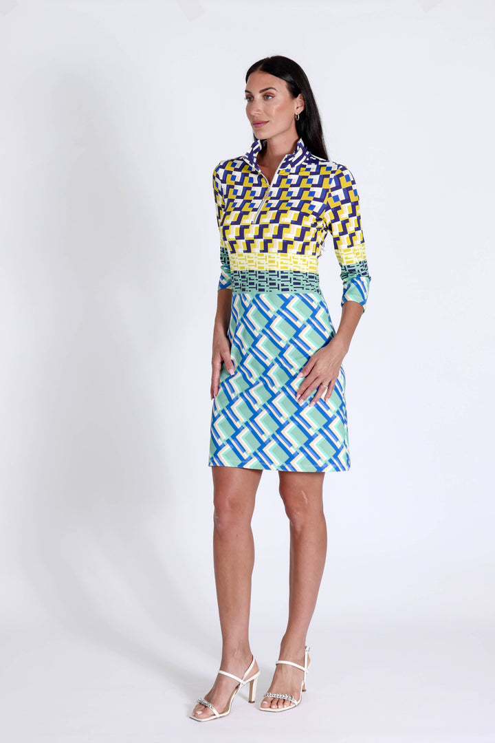 Pebble Beach Dress Damier APPAREL - DRESS JPK 2026