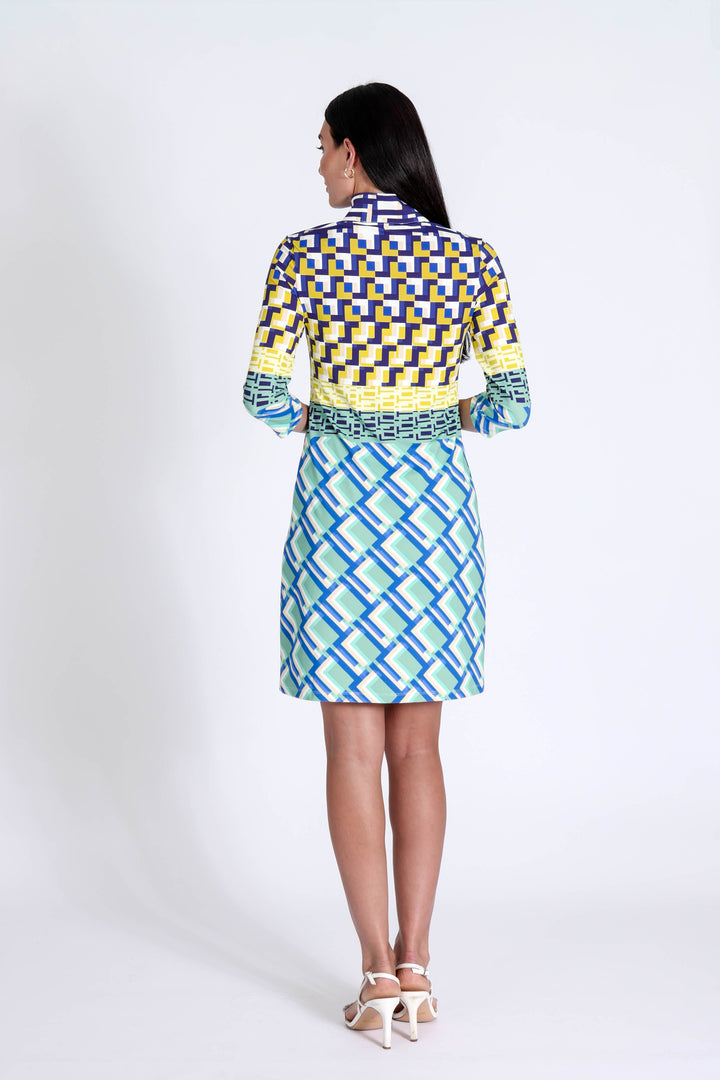 Pebble Beach Dress Damier APPAREL - DRESS JPK 2026