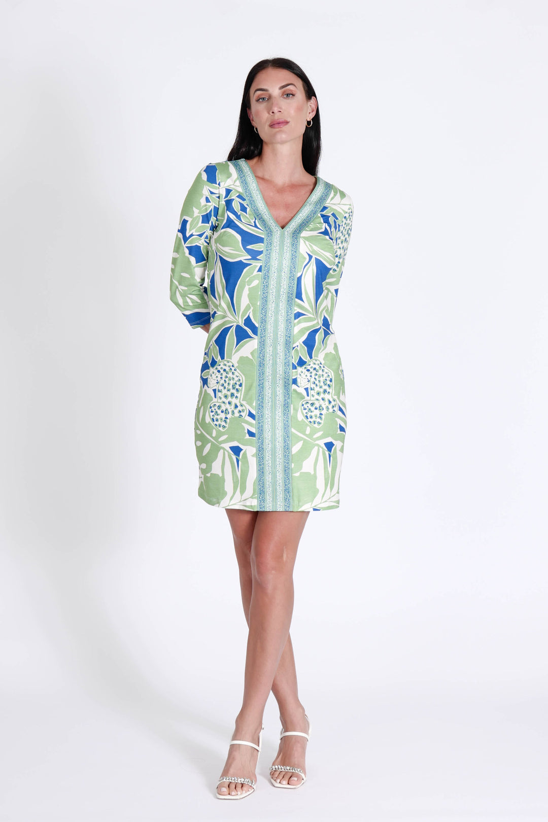 Sand Dollar Dress Mint Jungle APPAREL - DRESS jeanpierreklifa.com