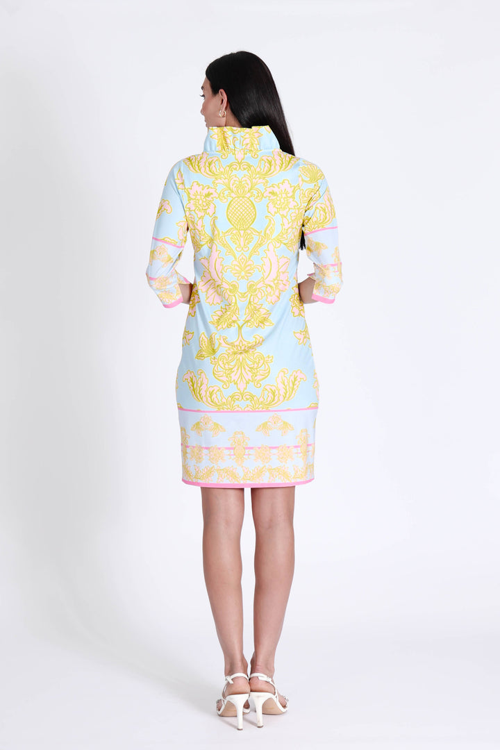 Alizah Dress Knighthood Sky APPAREL - DRESS jeanpierreklifa.com