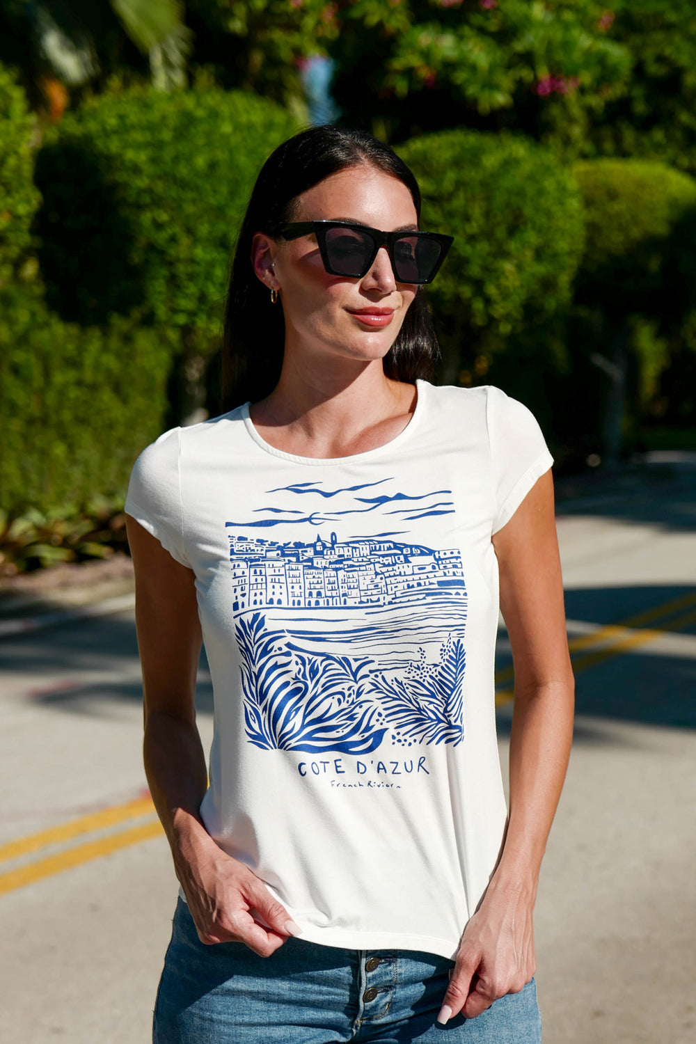 Cote D'Azur T-Shirt Print #3 APPAREL - TOP - SHIRT jeanpierreklifa.com