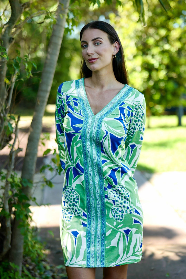 Sand Dollar Dress Mint Jungle APPAREL - DRESS jeanpierreklifa.com
