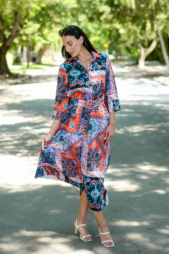 Marrakech Dress Patchwork APPAREL - DRESS jeanpierreklifa.com