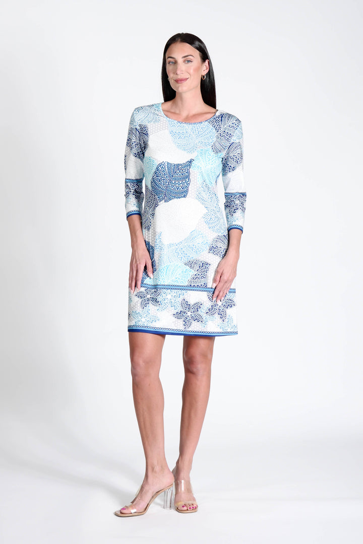Daphne Dress Verona Leaves APPAREL - DRESS Online Exclusives