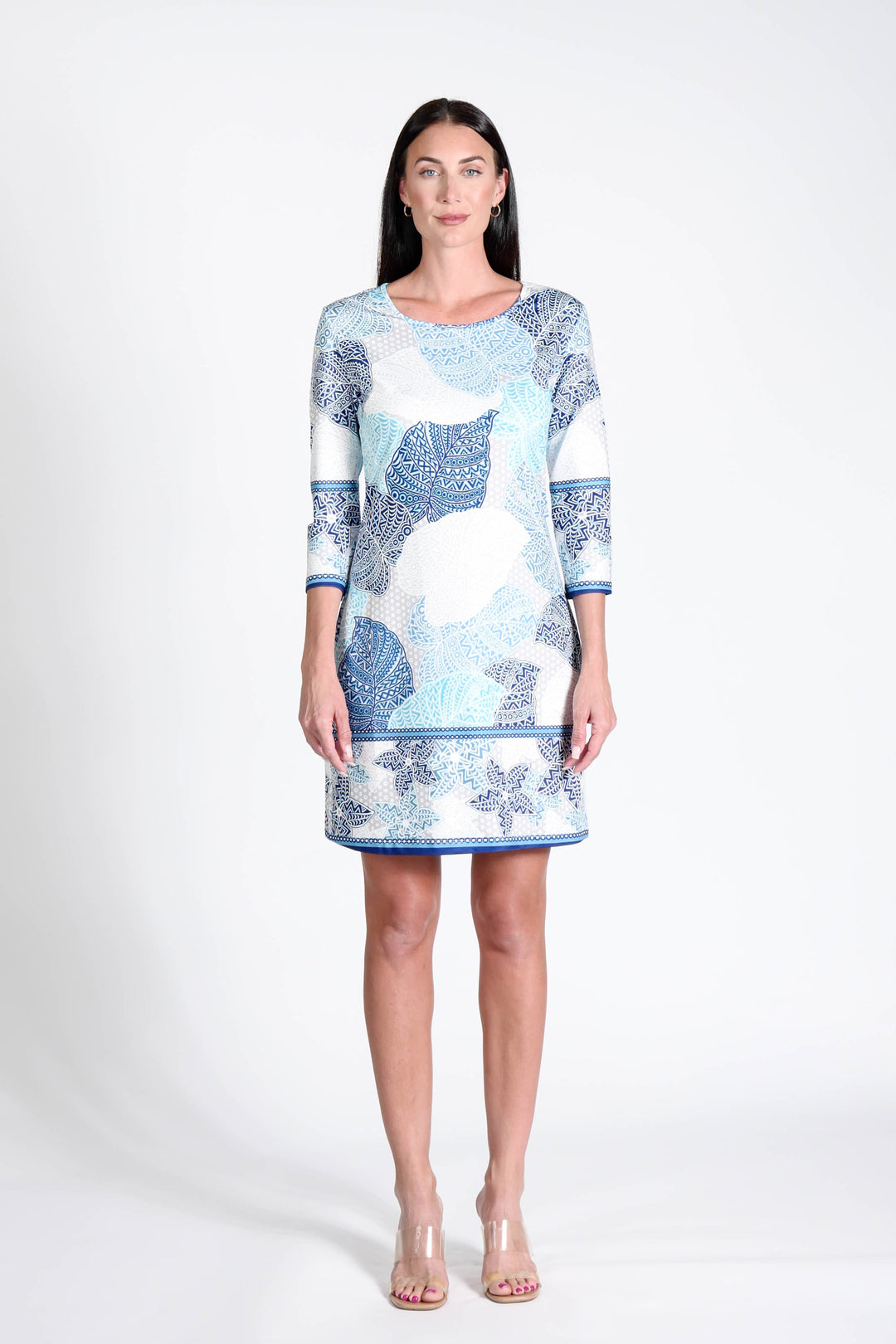 Daphne Dress Verona Leaves APPAREL - DRESS Online Exclusives