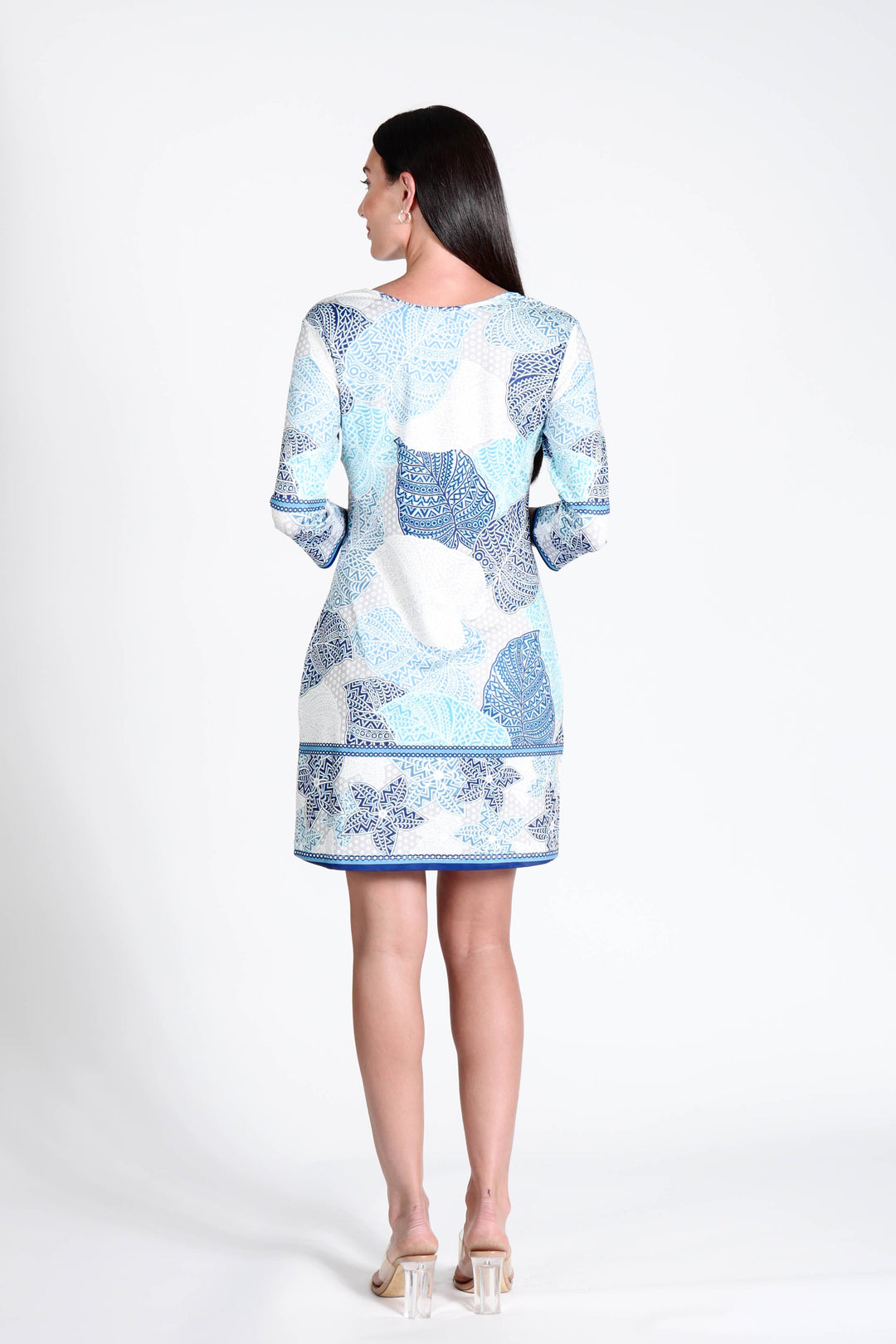 Daphne Dress Verona Leaves APPAREL - DRESS Online Exclusives