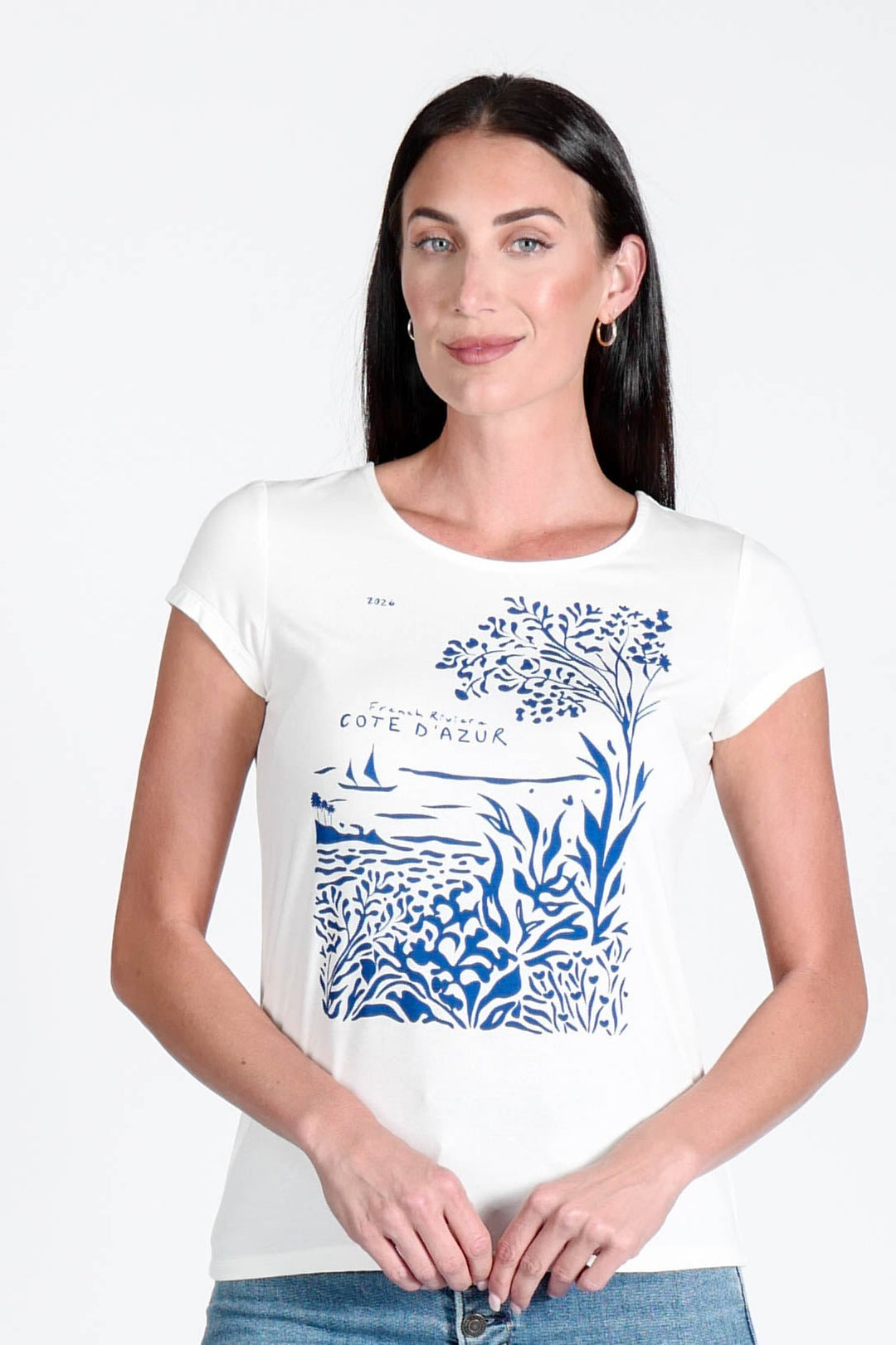 Cote D'Azur T-Shirt - Print #1 APPAREL - TOP - SHIRT JPK 2026