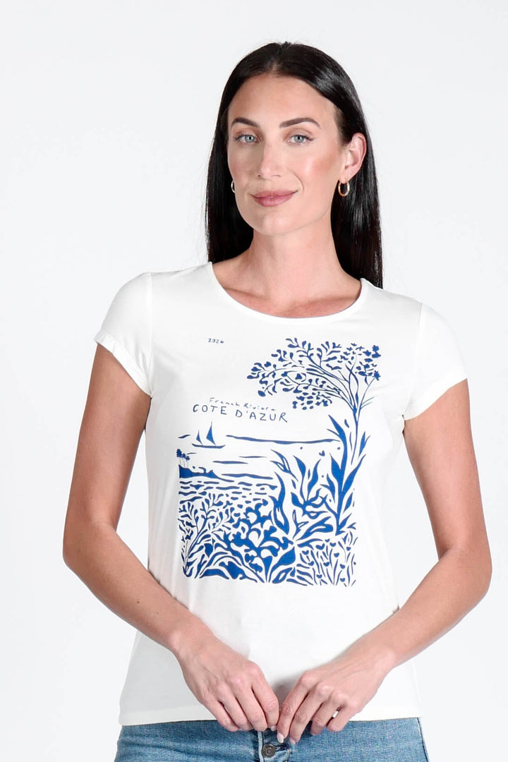Cote D'Azur T-Shirt - Print #1 APPAREL - TOP - SHIRT JPK 2026